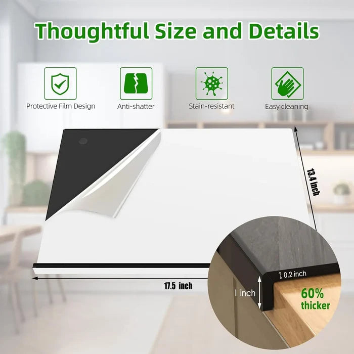 Transparent Acrylic Cutting Board for Kitchen Use