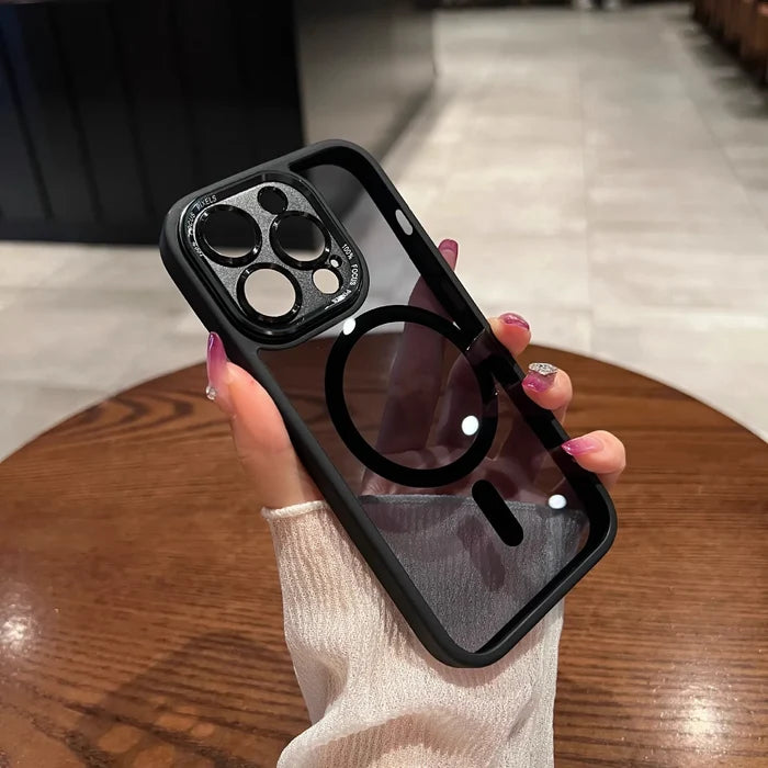 Transparent Contrast Phone Case