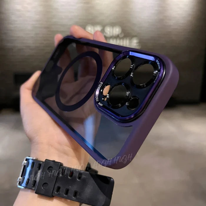 Transparent Contrast Phone Case