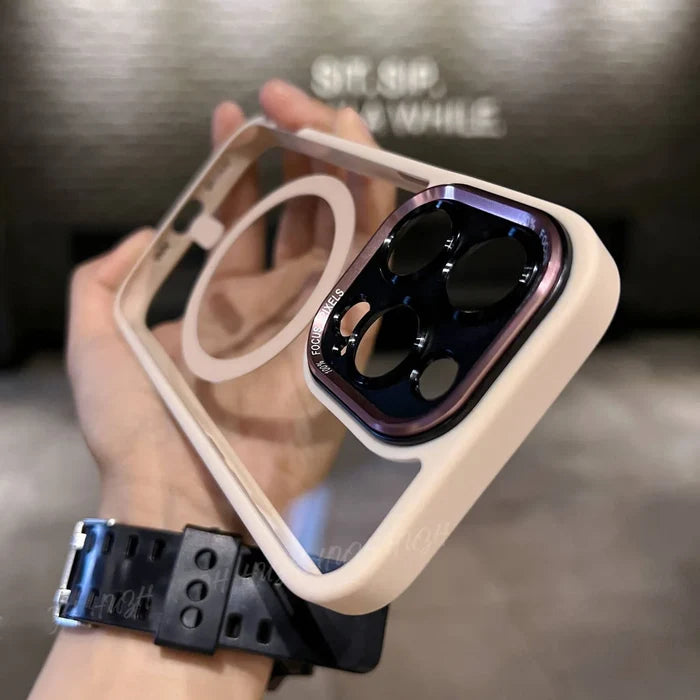 Transparent Contrast Phone Case