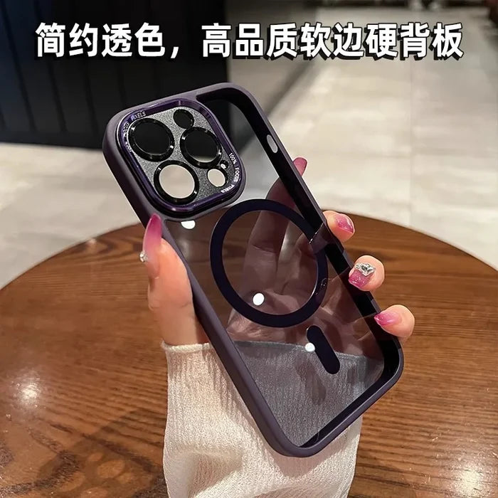 Transparent Contrast Phone Case