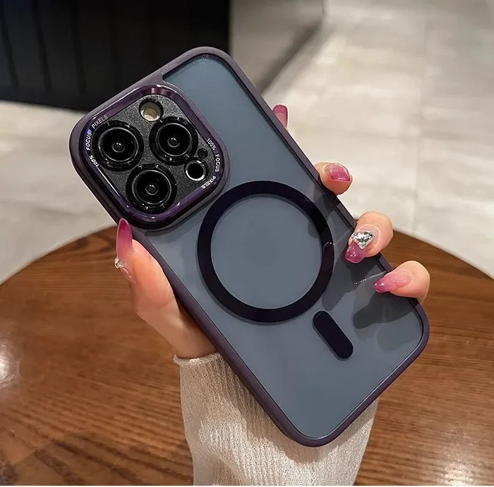 Transparent Contrast Phone Case