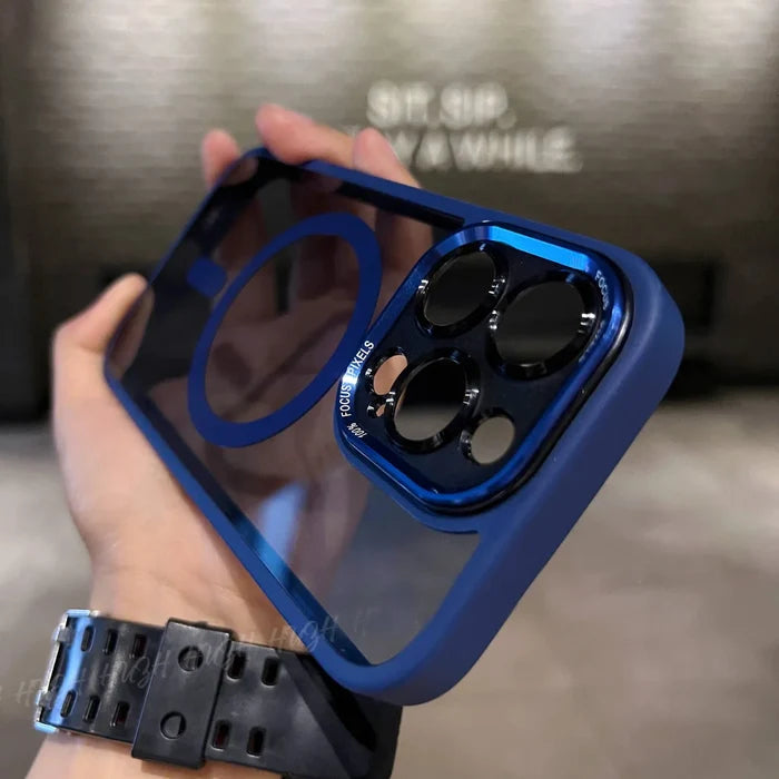 Transparent Contrast Phone Case