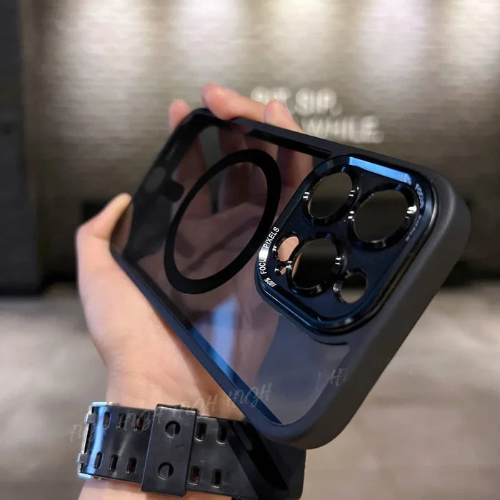 Transparent Contrast Phone Case