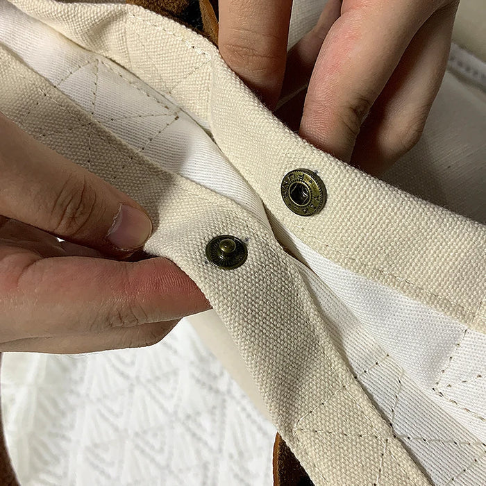 Trendy Canvas Tote & Shoulder Bag for Women