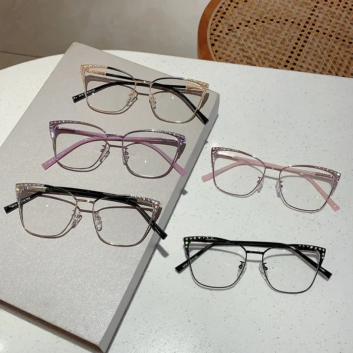 Trendy Cat Eye Blue Light Blocking Glasses