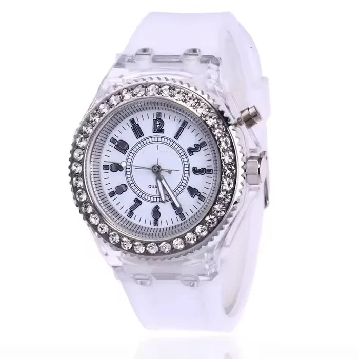 Trendy Fluorescent Couple Sport Watches
