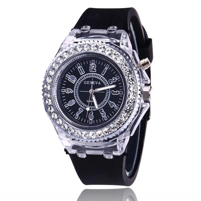 Trendy Fluorescent Couple Sport Watches