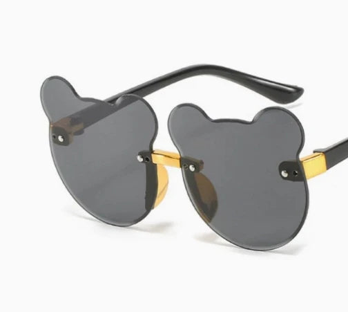 Trendy Kids Bear Shape Sunglasses