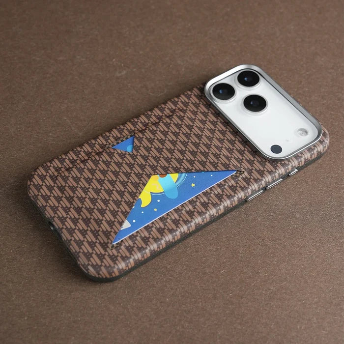 Triangular Stitching Color Phone Case Cover for iPhone
