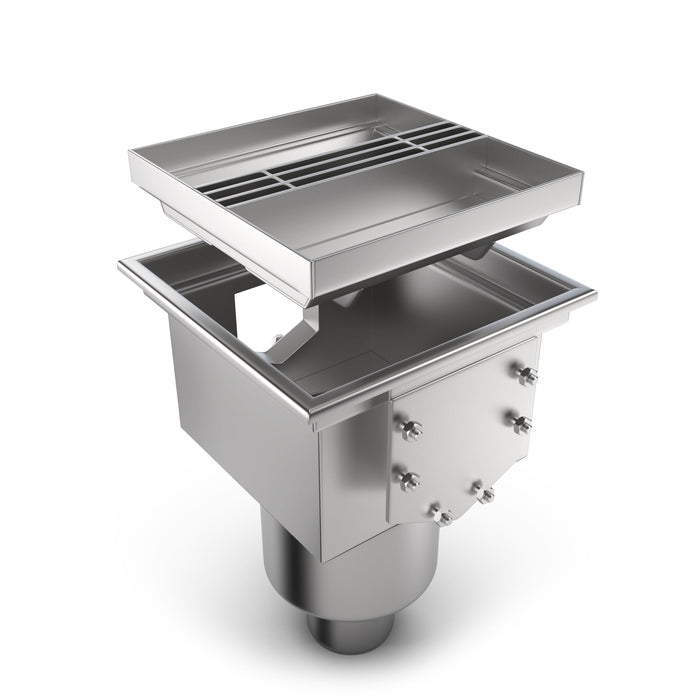 Triple Slot System Basin Grates - Vodaland