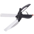 Two in One Kitchen Stainless Steel Scissor Vegetable 2 in 1 Scissors