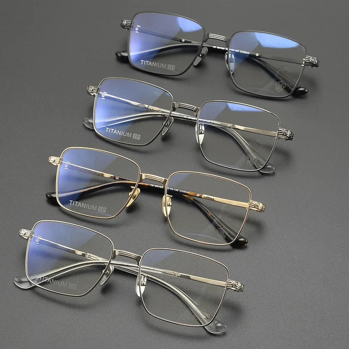 Ultra-Light Titanium Luxury Eyeglasses