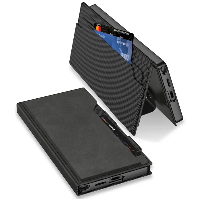 Ultra-Safe Frosted PC Case for for S25 Ultra with Dual Card Slots