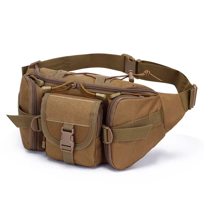 Unisex Tactical Waist Bag with Anti-Theft Design