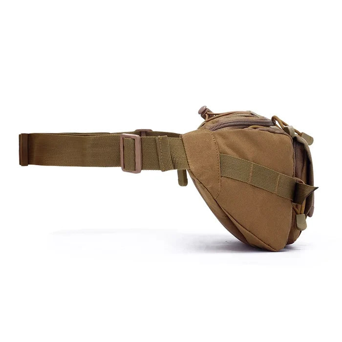 Unisex Tactical Waist Bag with Anti-Theft Design