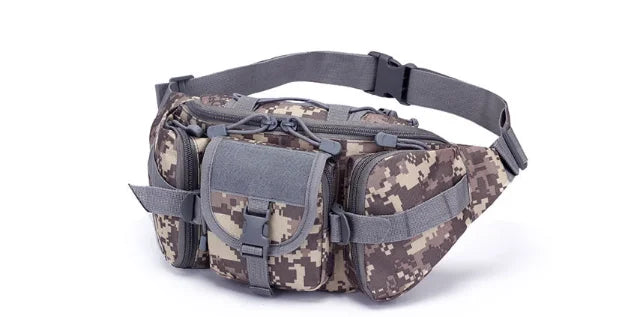 Unisex Tactical Waist Bag with Anti-Theft Design