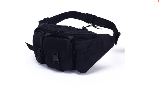 Unisex Tactical Waist Bag with Anti-Theft Design