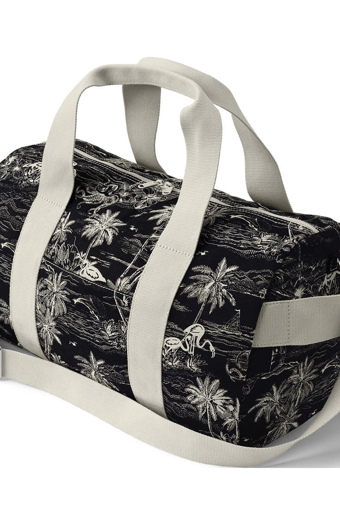 Unisex Waxed Canvas Travel Duffel Bag