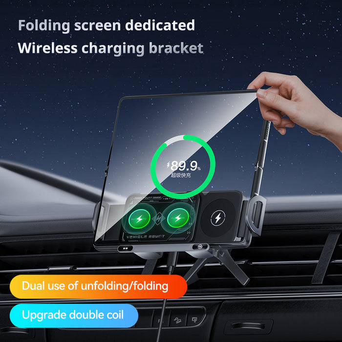 Universal Folding Screen Phone Holder – Adjustable Stand for All Mobile Phone Models