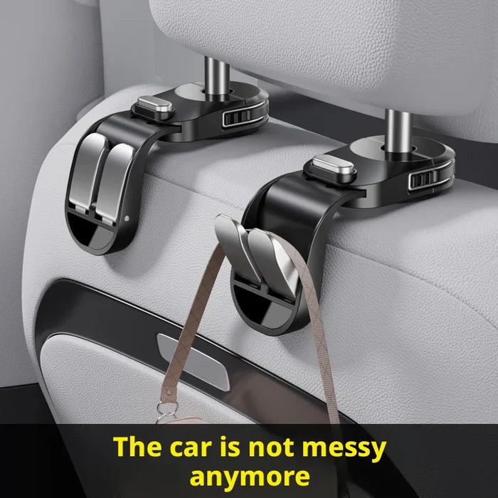 Universal Heavy Duty Car Seat Headrest Hooks