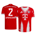 UPAMECANO #2 Bayern Munich Home Authentic Soccer Jersey 2025/26