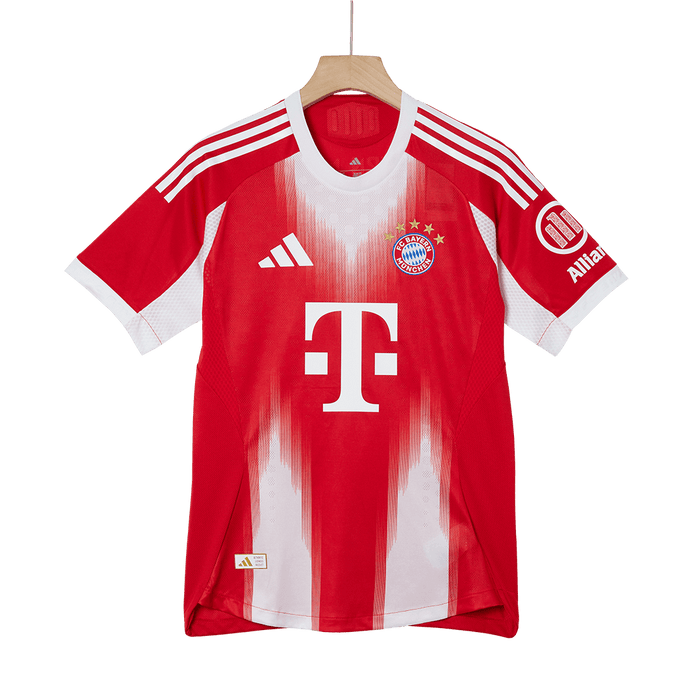 UPAMECANO #2 Bayern Munich Home Authentic Soccer Jersey 2025/26