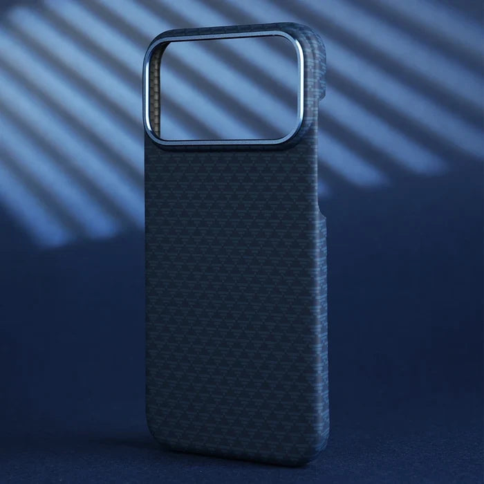 VAWI B343 Triangular Carbon Fiber Magnetic Phone case for iPhone 17