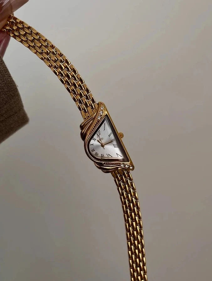 Vintage Gold Harp Women's Quartz Watch