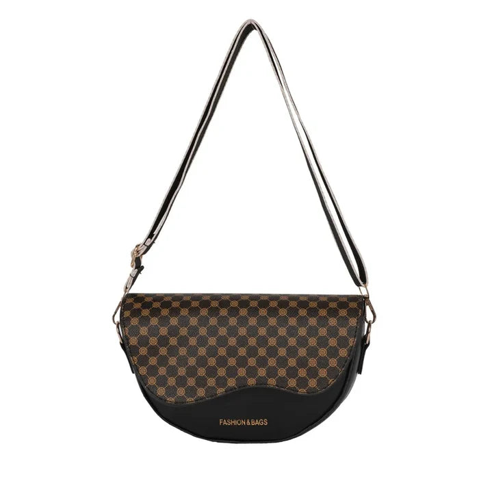 Vintage Texture Single Shoulder Bag for Women New Trendy