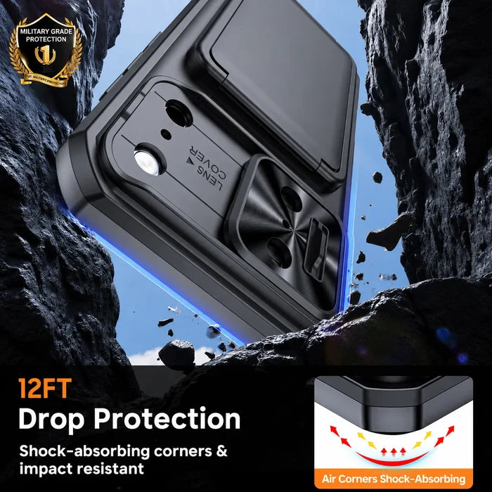 Wallet Shockproof Cover Anti-fingerprint Luxury Card Holder Phone