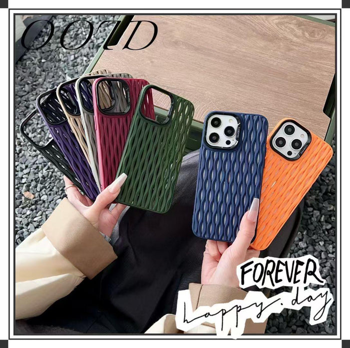WeaveTouch TPU Case – Soft Touch Woven Design Cover for iPhone