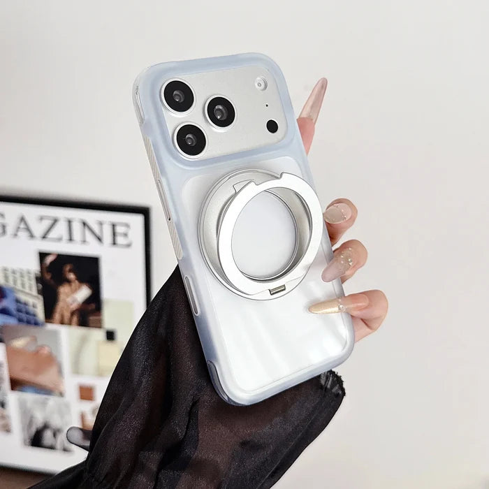 Wholesale 2 in 1 Invisible 360 Rotatable Kickstand Magnetic Phone