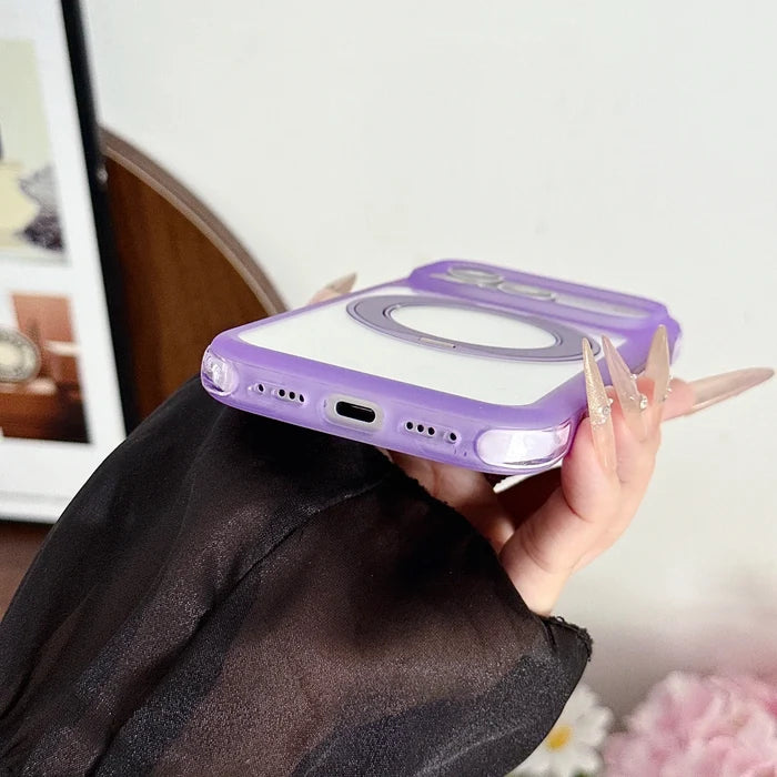 Wholesale 2 in 1 Invisible 360 Rotatable Kickstand Magnetic Phone