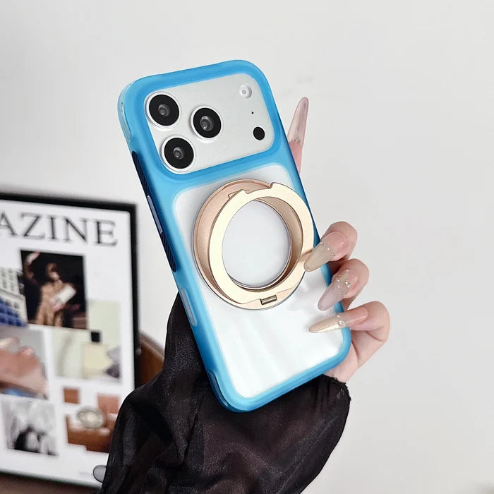 Wholesale 2 in 1 Invisible 360 Rotatable Kickstand Magnetic Phone