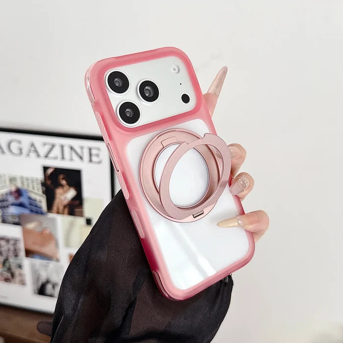 Wholesale 2 in 1 Invisible 360 Rotatable Kickstand Magnetic Phone