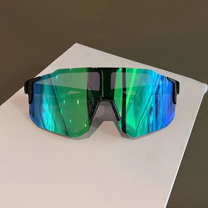 Black Frame Green Lens