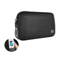 WiWU Men's Business Handbag with Fingerprint Lock – Waterproof PU Leather Anti-Theft Clutch Bag