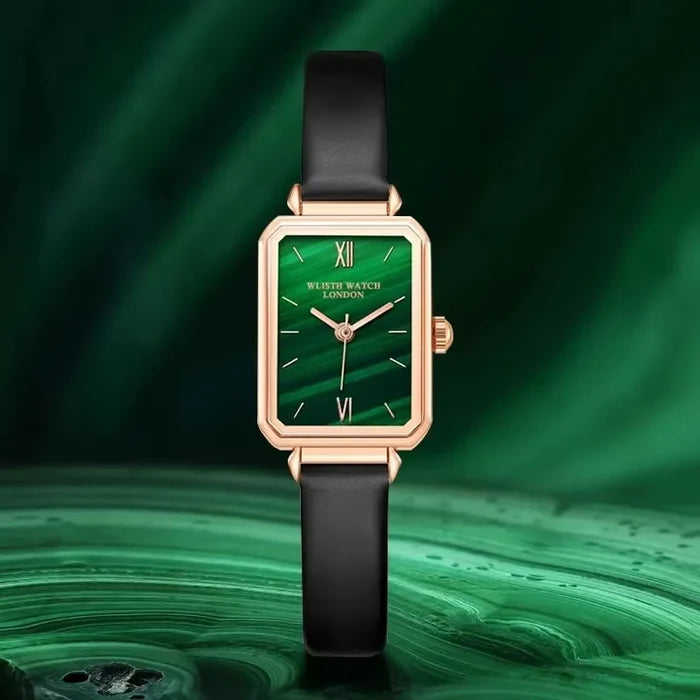 Wlisth S527 Luxury Green Dial Waterproof Watch