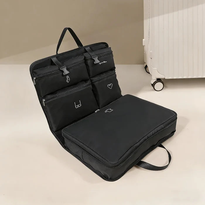 WML011 Custom Portable Luggage Clothes Organizer Travel Expandable