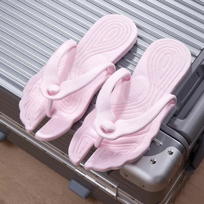 Women's Portable Travel Flip Flops - Lightweight & Durable