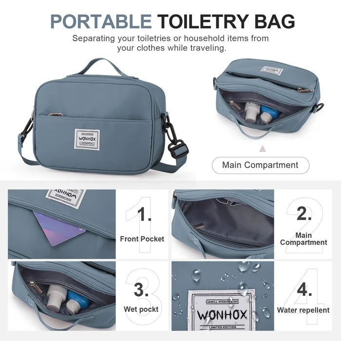 Women's Weekender Duffel with Shoe & Toiletry Bag