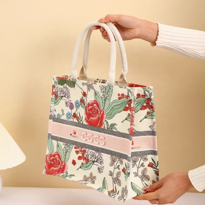 Xien Custom Printing Designer Luxury Large Capacity Women Canvas Book