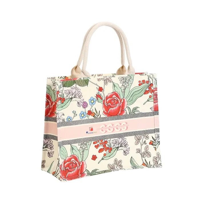 Xien Custom Printing Designer Luxury Large Capacity Women Canvas Book