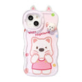 XP152 Cute Bear Phone case Suitable for iPhone 17PROMAX