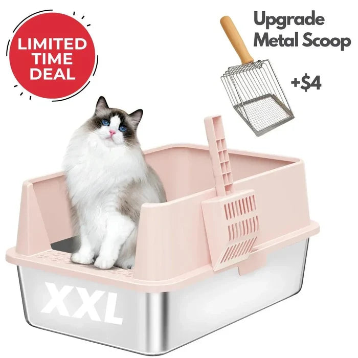 Pink / Box+Metal Scoop