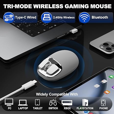 YUNZII C1 Silent Wireless Mouse