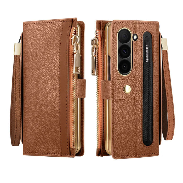 Brown / For Samsung Galaxy Z Fold 6 5G 7.6"